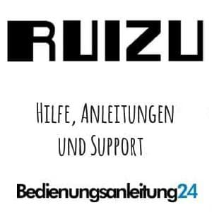 RUIZU Anleitungen, Hilfe & Support