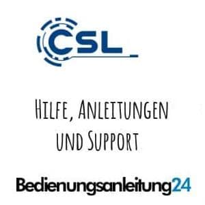 CSL-Computer Anleitungen, Hilfe & Support
