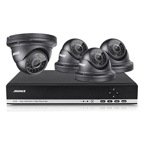 ANNKE Komplettsystem (DVR Recorder mit Dome Kameras)