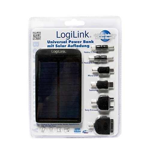 LogiLink PA0055 Powerbank mit Solar