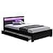 Home Deluxe LED-Bett NUBE