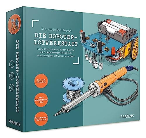 FRANZIS Die Roboter-Lötwerkstatt