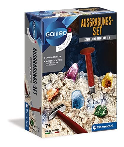 Clementoni Ausgrabungsset Steine + Mineralien