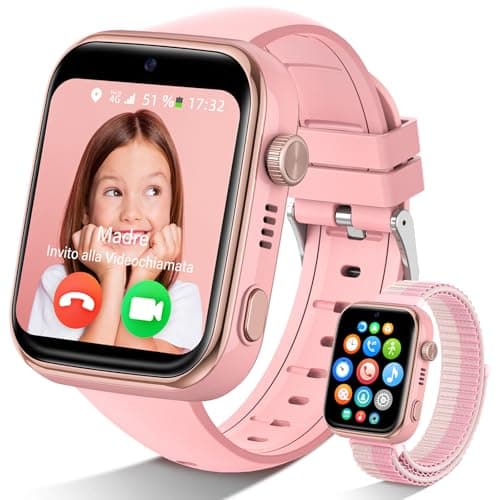 AKUMAKA 4G Smartwatch Kinder