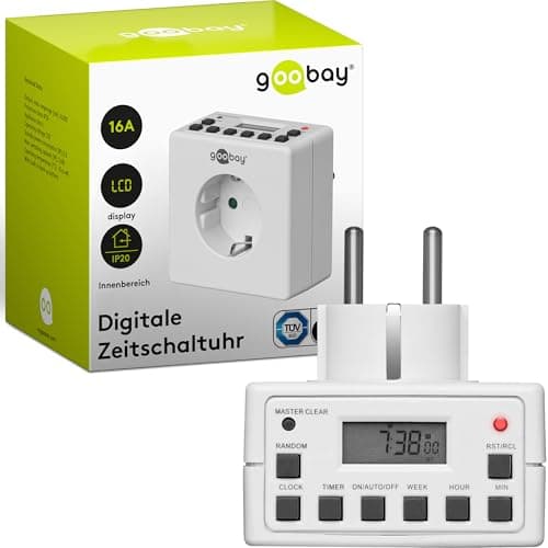 Goobay 93256 Digitale Zeitschaltuhr