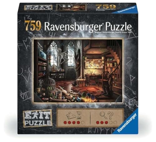 Ravensburger EXIT Puzzle Im Drachenlabor